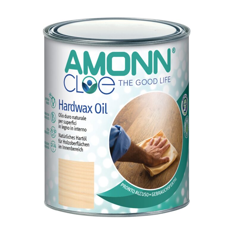 CLOE HARDWAX OIL olio-cera duro naturale per superfici in legno in interno